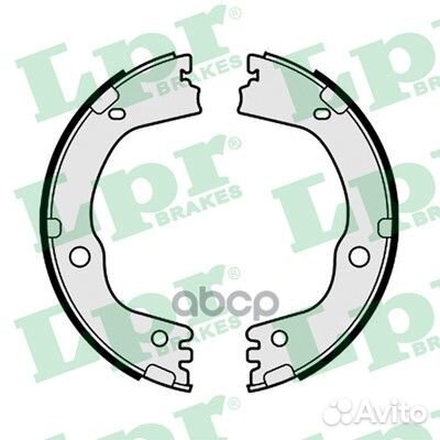Колодки тормозные барабанные 01177 01177 Lpr