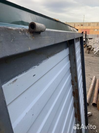 Ворота с калиткой бу