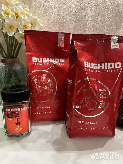 Кофе в зернах Бушидо, Эгоист, кофе растворимый