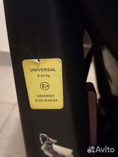 Детское автокресло 9 до 25 кг