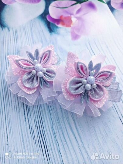 Резинки для волос ручной работы