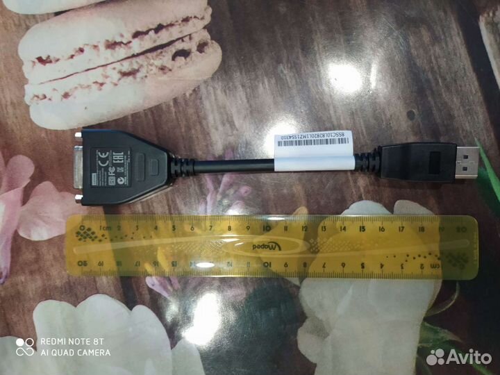 Переходник lenovo display port DVI-D