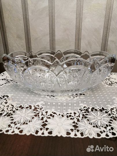 Ваза хрустальная СССР