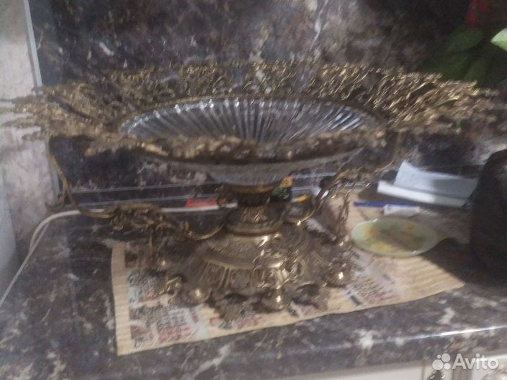 Кованная фруктница ручная работа