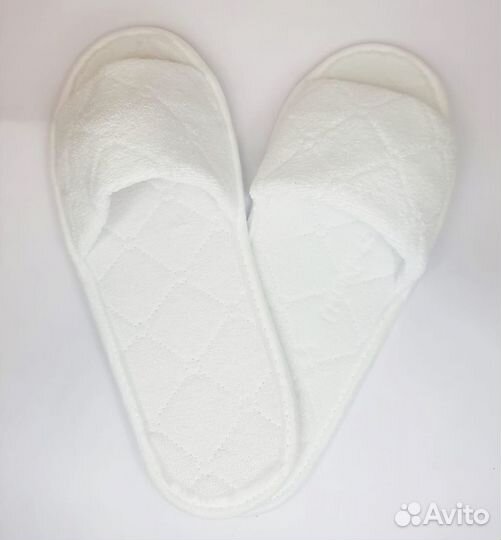 Изделие одноразовое (тапочки) стелька Махра Люкс 1
