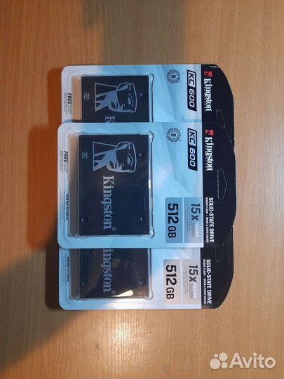 SSD Kingston KC600 512GB Новые