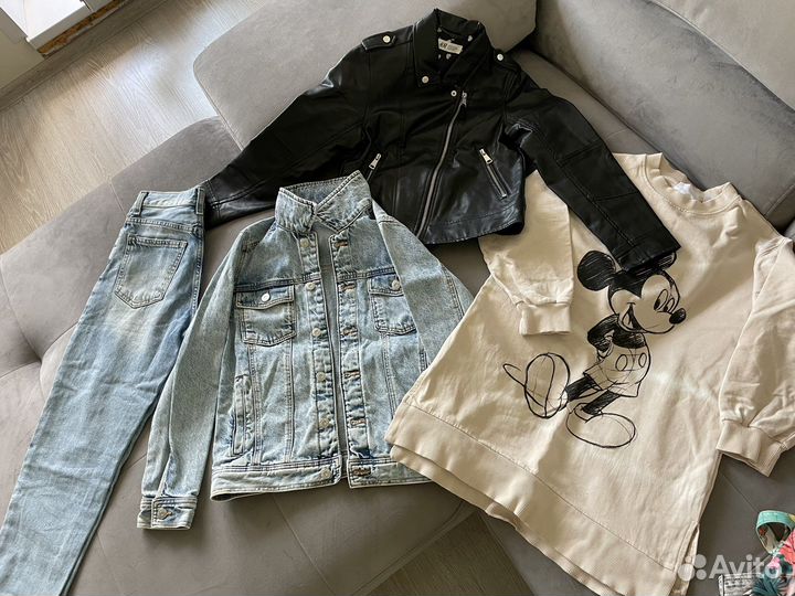 Пакет вещей для девочки 140