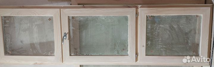 Деревянные окна для бани