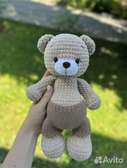 Плюшевый мишка ручной работы