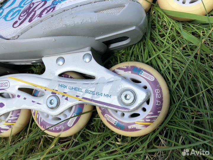 Детские раздвижные ролики 26 31 роликовые коньки