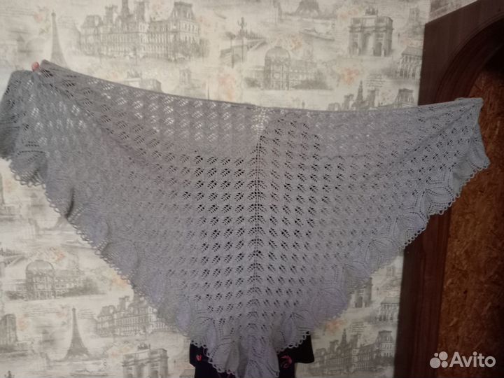 Шаль ручной работы