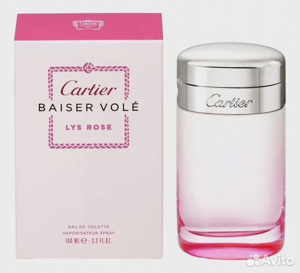 Cartier Baiser Vole Lys Rose Женский туалетная вода (тестер) 100 мл