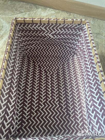 Корзина из ротанга