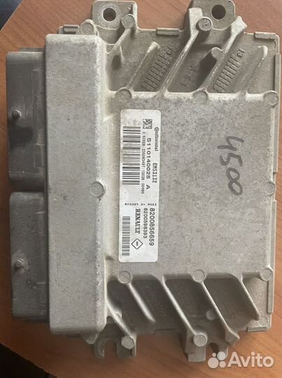 Блок управления двигателем Рено логан