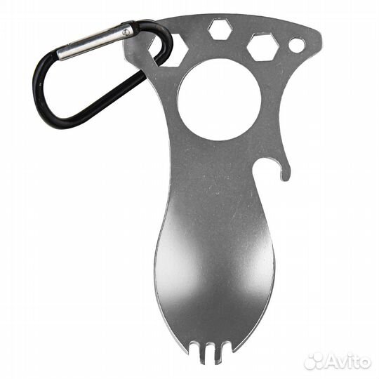 Многофункциональная походная вилка-ложка-мультитул