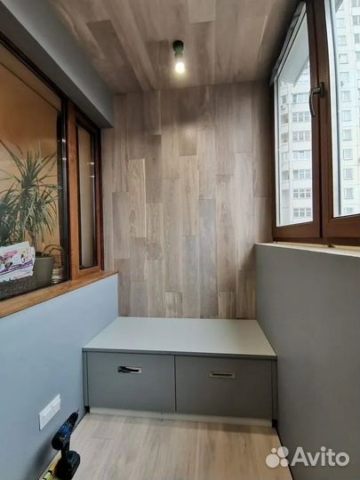 Балкон.Остекление балкона.Лоджия.Утепление.Отделка