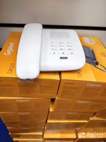 Проводной телефон Gigaset DA510 белый