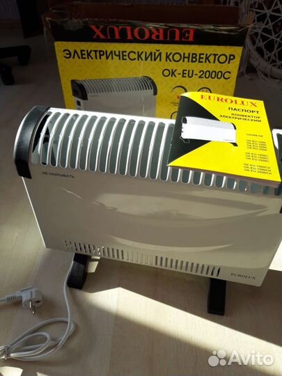 Конвектор электрический новый