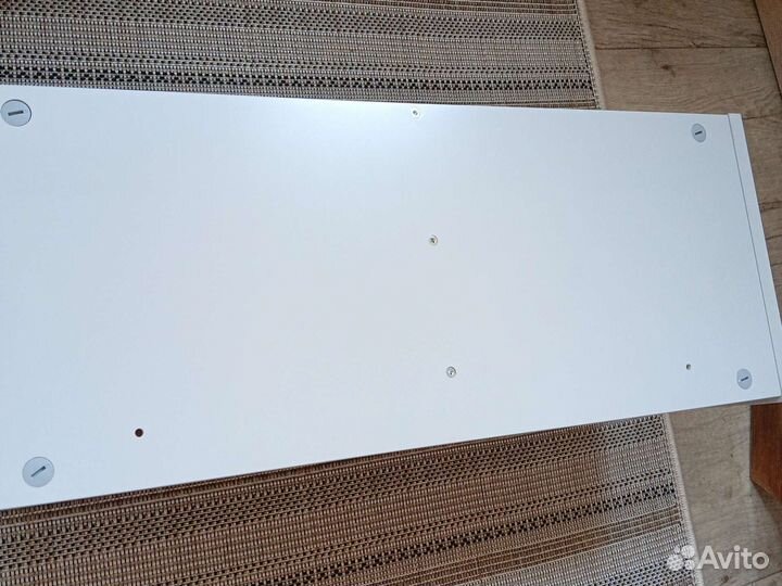 Полка настенная IKEA серая