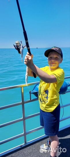 Морская рыбалка и прогулка на яхте
