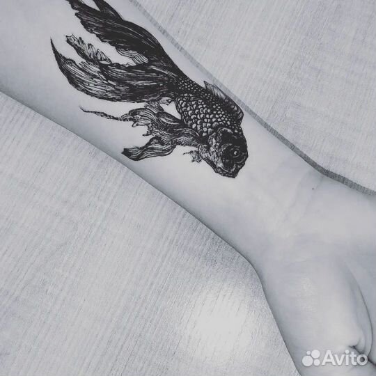 Хна чёрная, для росписи по телу, мехенди