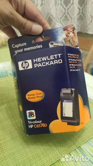 Картридж для струйного принтера hp c6578d