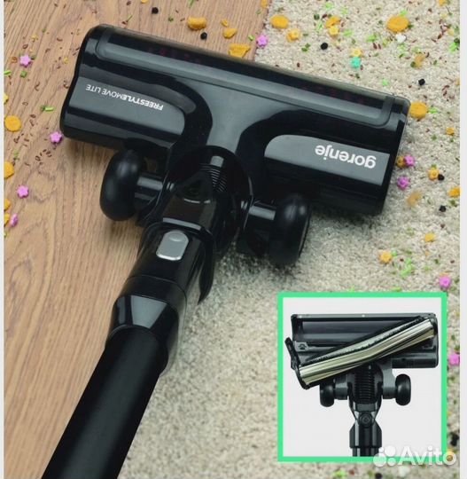 Пылесос ручной Gorenje SVC216fmlbkii 121Вт черный