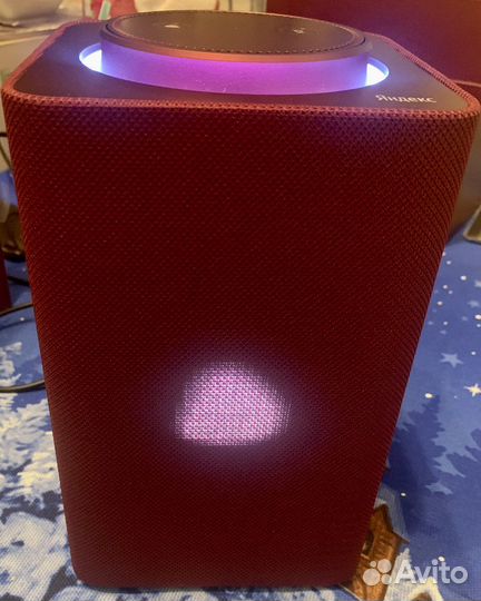 Яндекс станция Алиса MAX (красная)