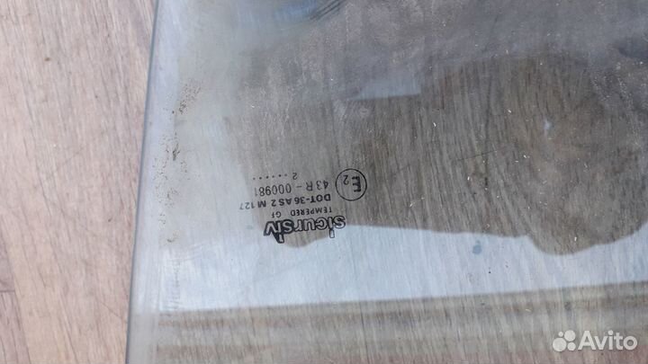 Стекло двери передней левой №69 Opel Astra F 1996