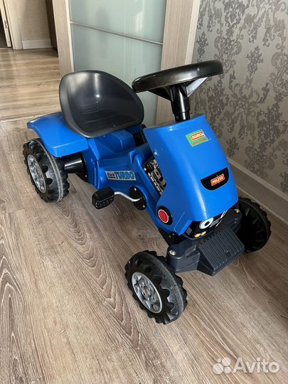 Трактор с педалями Полесье/ велосипед трактор