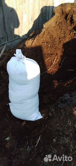 Перегной в мешках