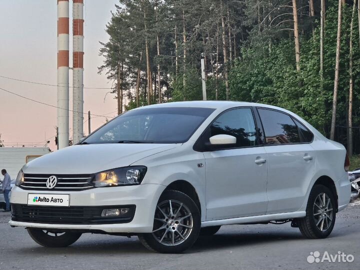 Volkswagen Polo 1.6 МТ, 2017, 115 000 км