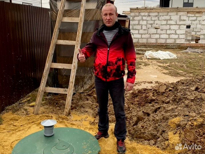 Установка автономной канализации, септики под ключ