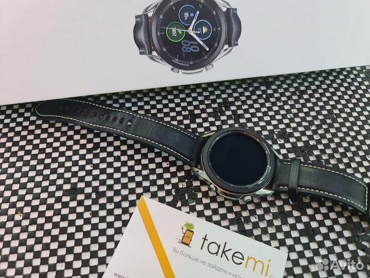 Samsung Galaxy Watch3 45мм, черный