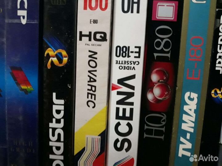 Видеокассеты vhs