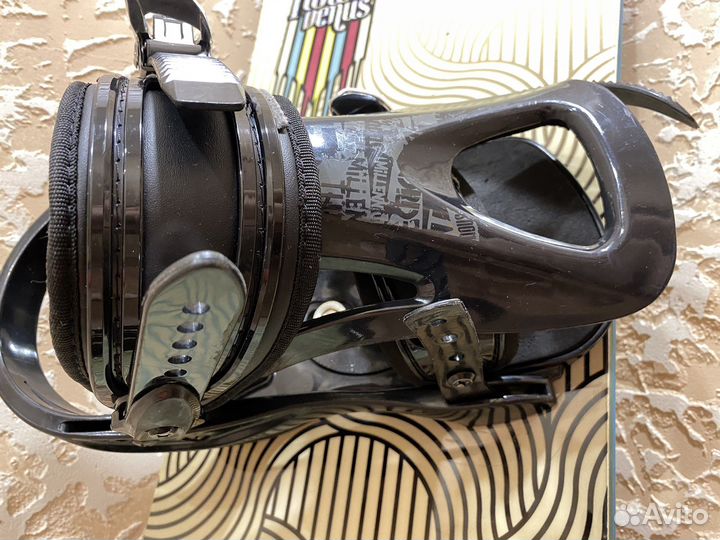 Комплект сноуборд крепления ботинки