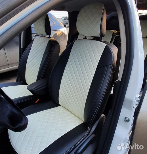 Автомобильные чехлы на Renault Logan 2 (2014+)