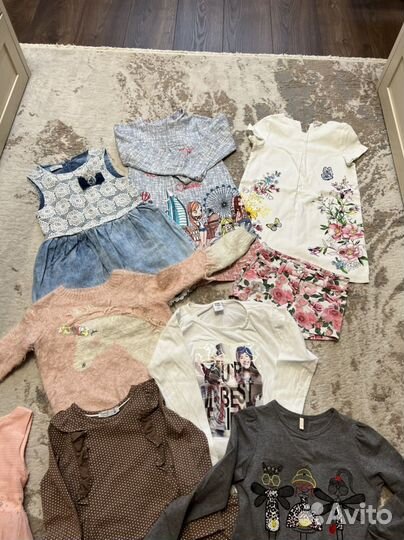 Пакет одежды на девочку 5-6 лет