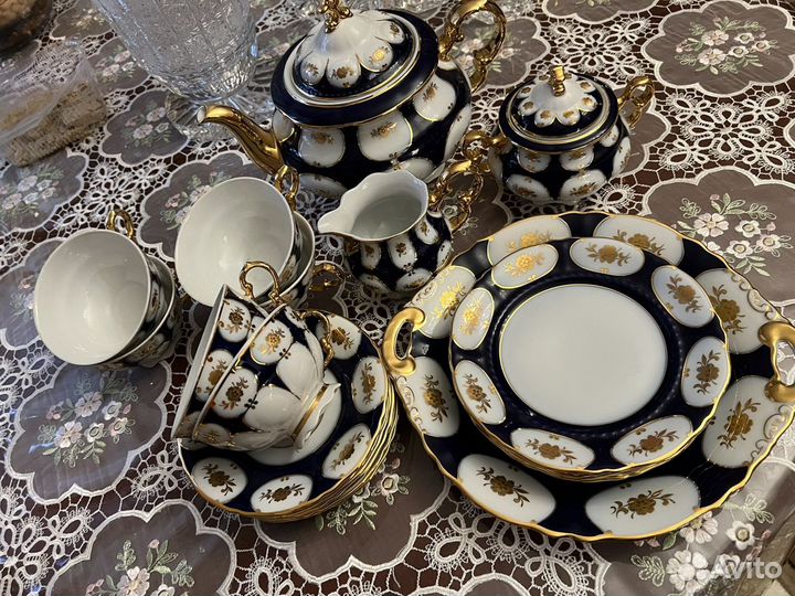 Чайный сервиз Чехия богема