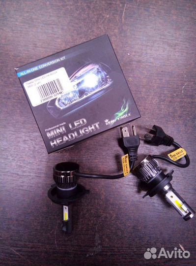 Лампы Led мини H4 36W