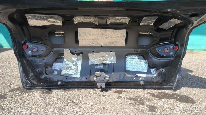 Крышка багажника Lancer 10+ спойлер+фонари+шумка