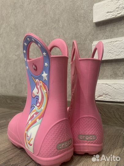Резиновые сапоги crocs