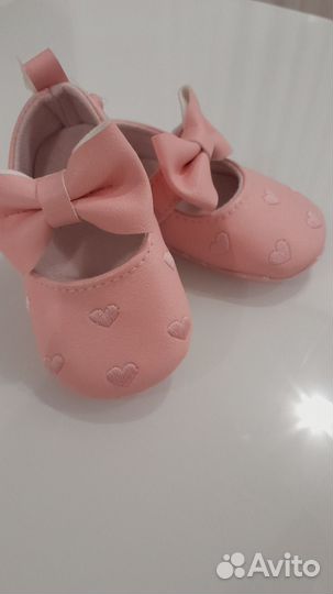 Пинетки для девочки нарядные