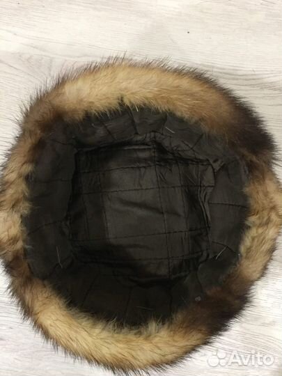 Шапка из хорька