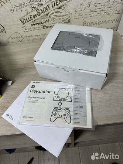 Sony Playstation Classic 20 игр