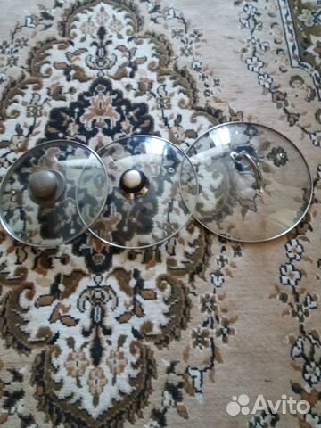 Крышки стеклянные для кастрюли и сковороды