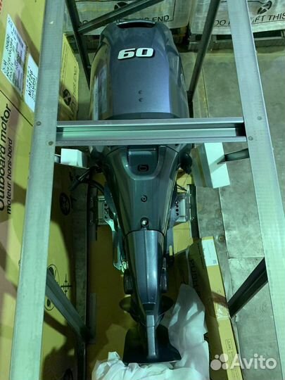Новый лодочный мотор Yamaha F 60 fetl