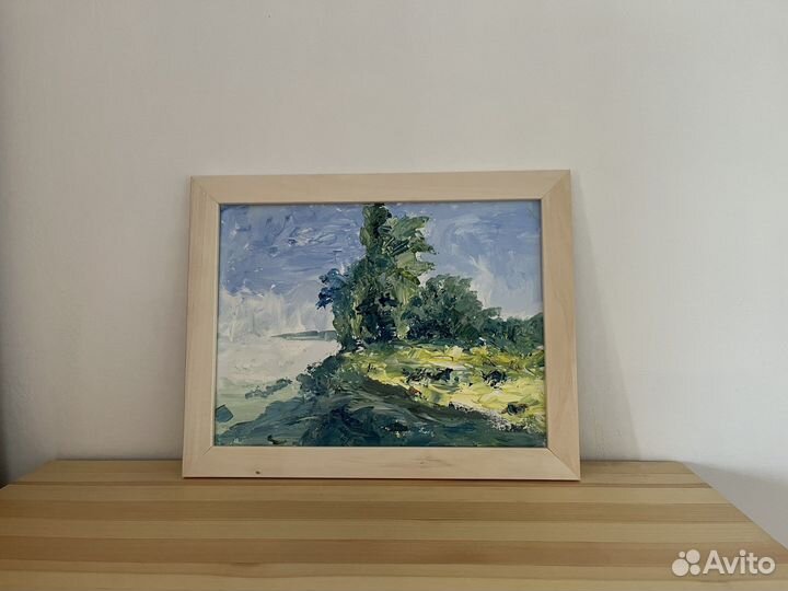 Картина пейзаж холст масло
