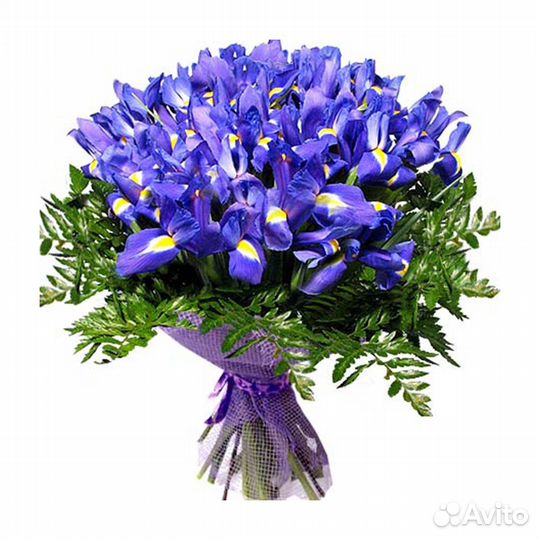 Букеты из ирисов
