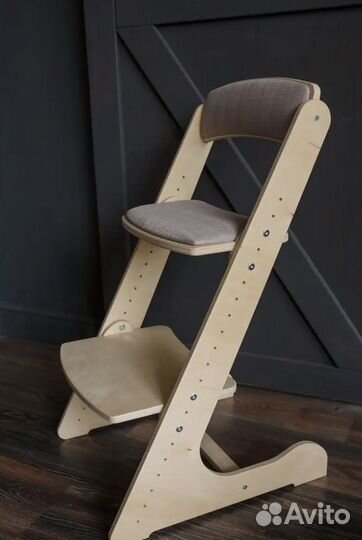 Детский растущий стул новый
